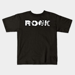 rock skull Kids T-Shirt